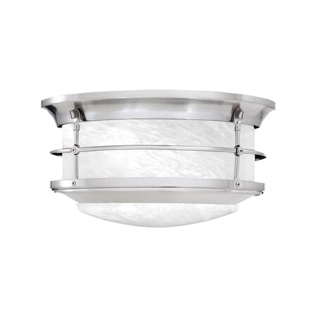 Thomas Newport 2-Light Ceiling Lamp in Brushed Nickel SL928378